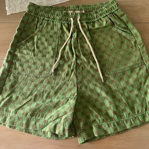 Green men’s Balenciaga drawstring men’s shorts 💚🩳